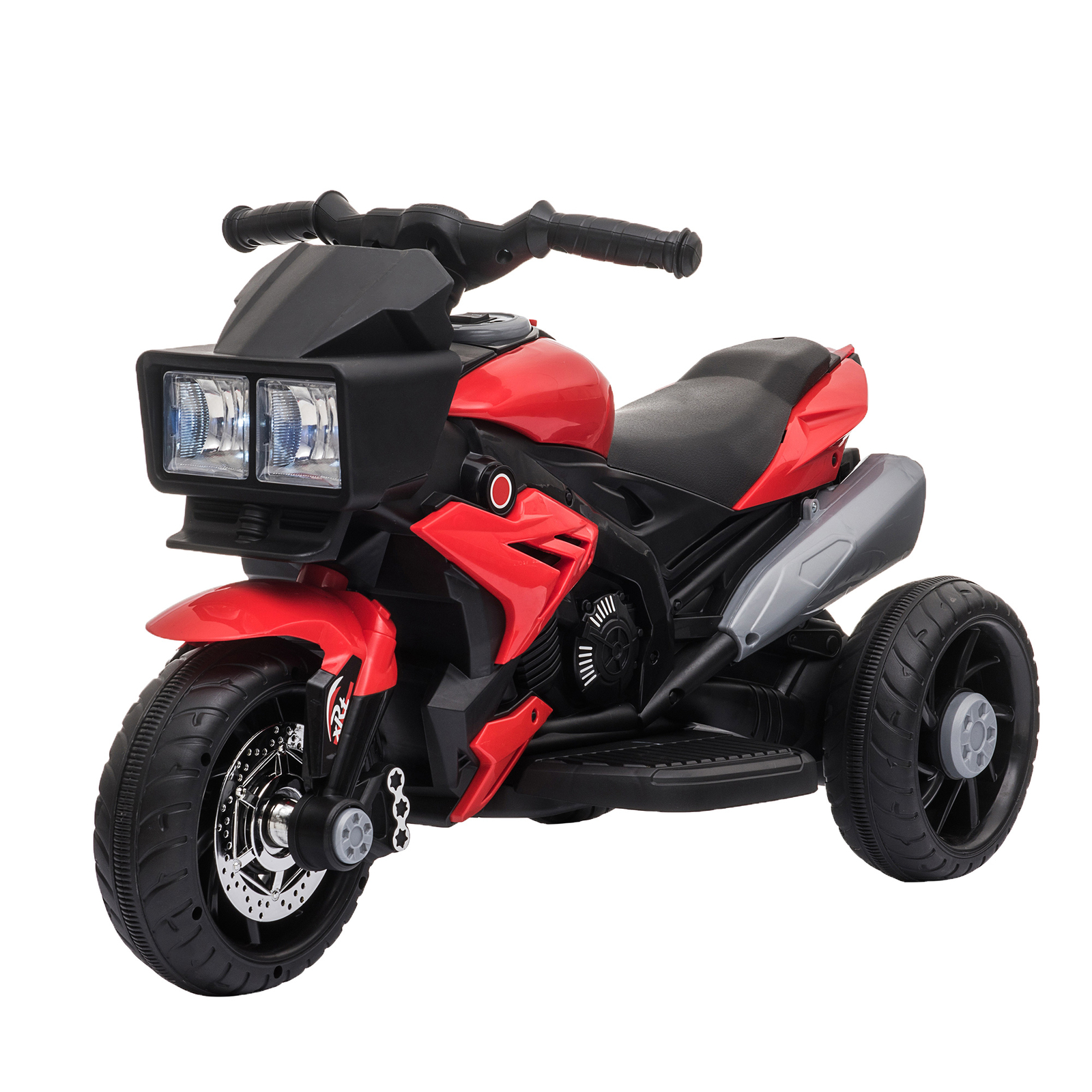 hoverheart kids electric power motorcycle 6v ride on bike red
