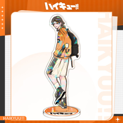 Haikyuu!! Asahi Azumane Cosplay Desktop Stand Figure Decor Collection Gifts