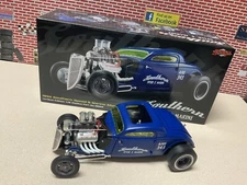 1/18 GMP 1934 Altered Drag Coupe Blue Southern Speed & Marine 18829 New In Box