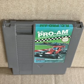 R.C. Solo cartucho de juego Pro Am Nintendo NES