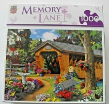 MasterPieces Memory Lane Garden Bridge Jigsaw Puzzle 1000 pieces