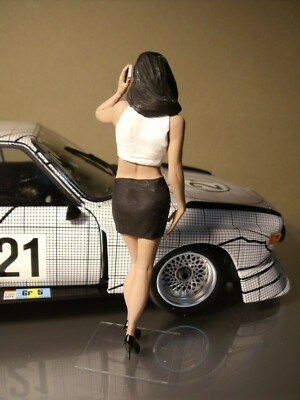 FIGURINE 1/18 COLUMBO ET CHIEN VROOM FOR SOLIDO