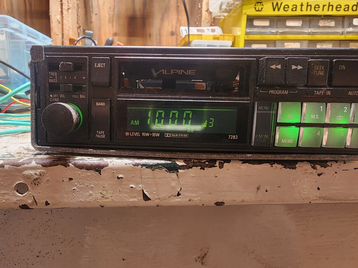 Alpine 専用ラジオカセットプレーヤーデッキ7283JS Alpine 専用ラジオカセットプレーヤーデッキ7283JS Yahoo