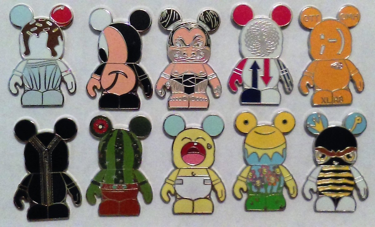 VINYLMATION シークレットなど 6体セット Disney Vinylmation Myst Box Collection Urban Series #6 10