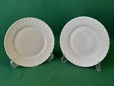 COPPIA PIATTI DA FRUTTA DESSERT RICHARD GINORI SERIE "ANCONA"  Ø 21,5 CM. BL29