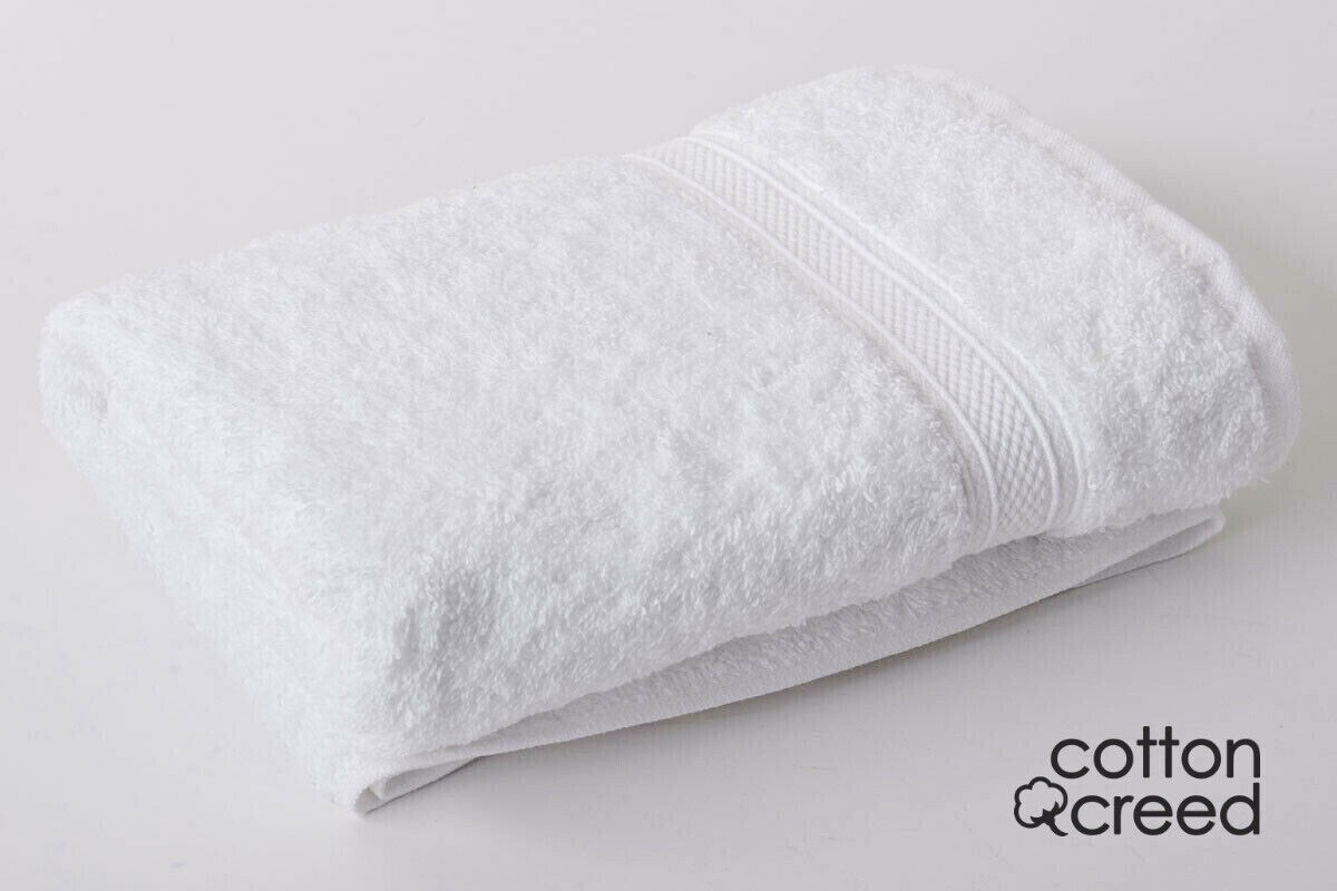 100 Egyptian Cotton Luxury Super Soft Combed Hand Bath Towels 600