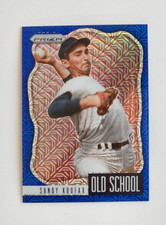 2021 Prizm Sandy Koufax Old School Blue Mojo Prizm #121/199 