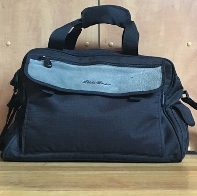 eddie bauer diaper bag black