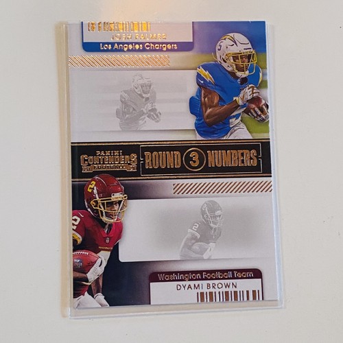 2021 Panini Contenders Football Dyami Brown Josh Palmer - Football Trading Card