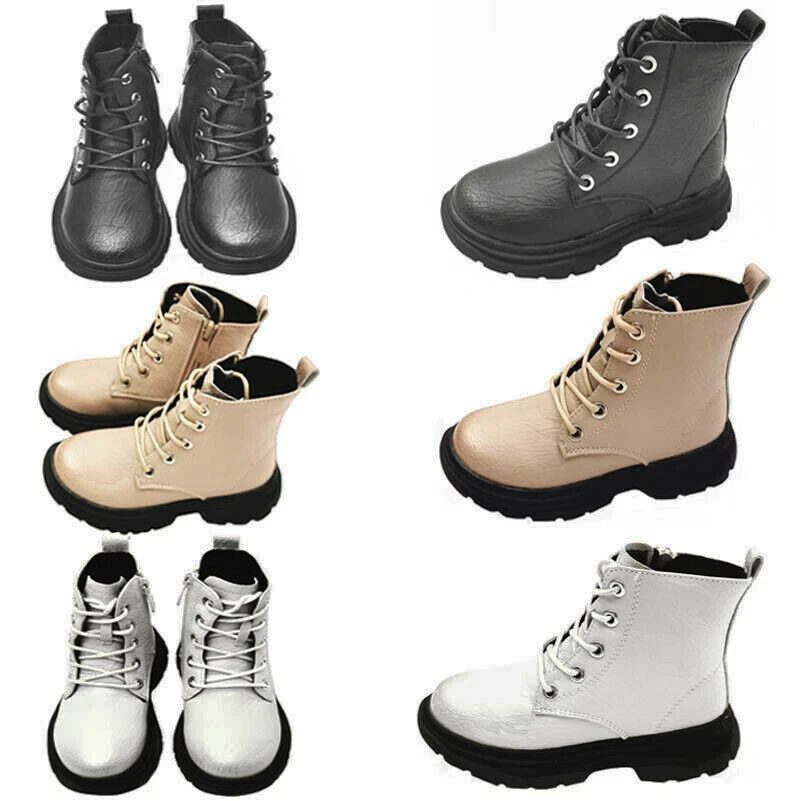 Girls in combat clearance boots