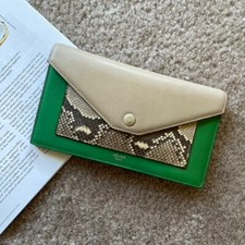 Genuine Leather snake skin Wallet