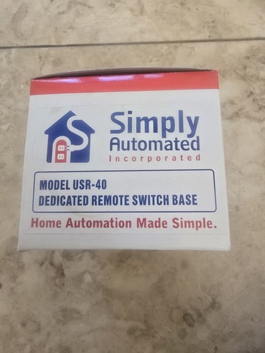 Simply Automated USR-40 Remote Switch Base | eBay