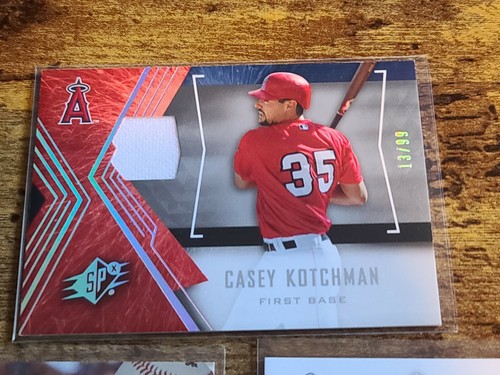 Angels Baseball Players Autos/Jersey/Drafts Trading Card Lot #2 - Picture 7 of 11