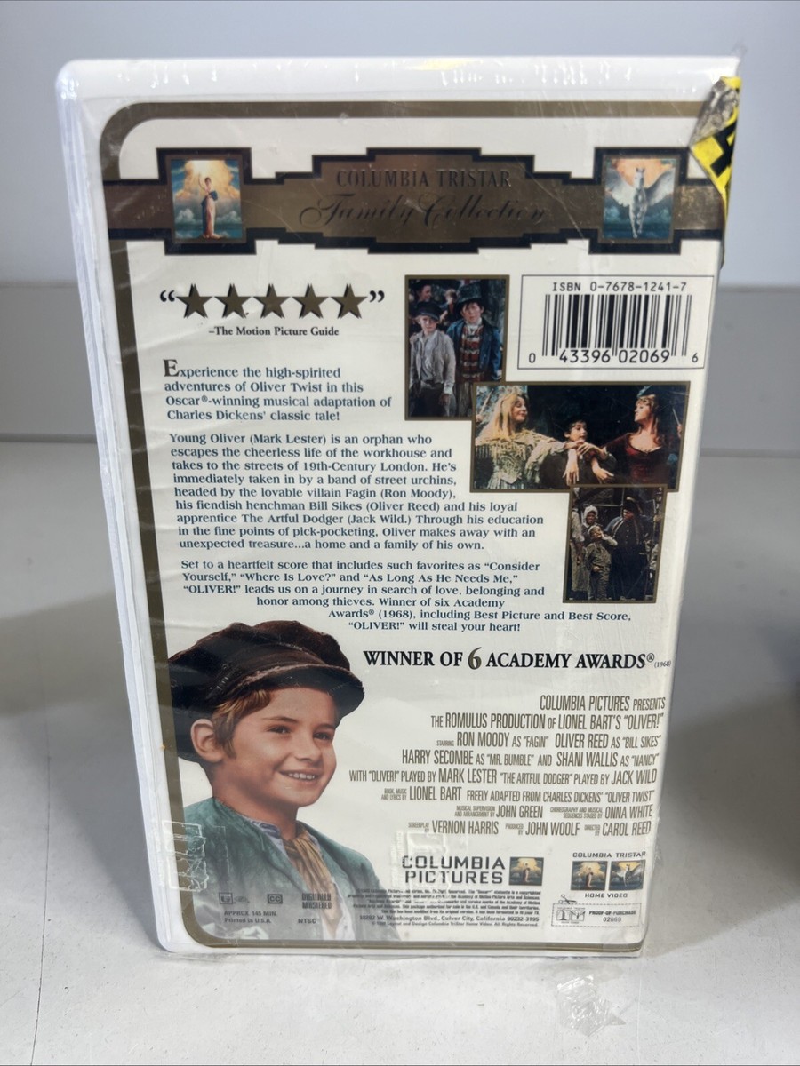 Oliver - VHS, 1998, 30th Anniversary Tribute Edition Clam Shell