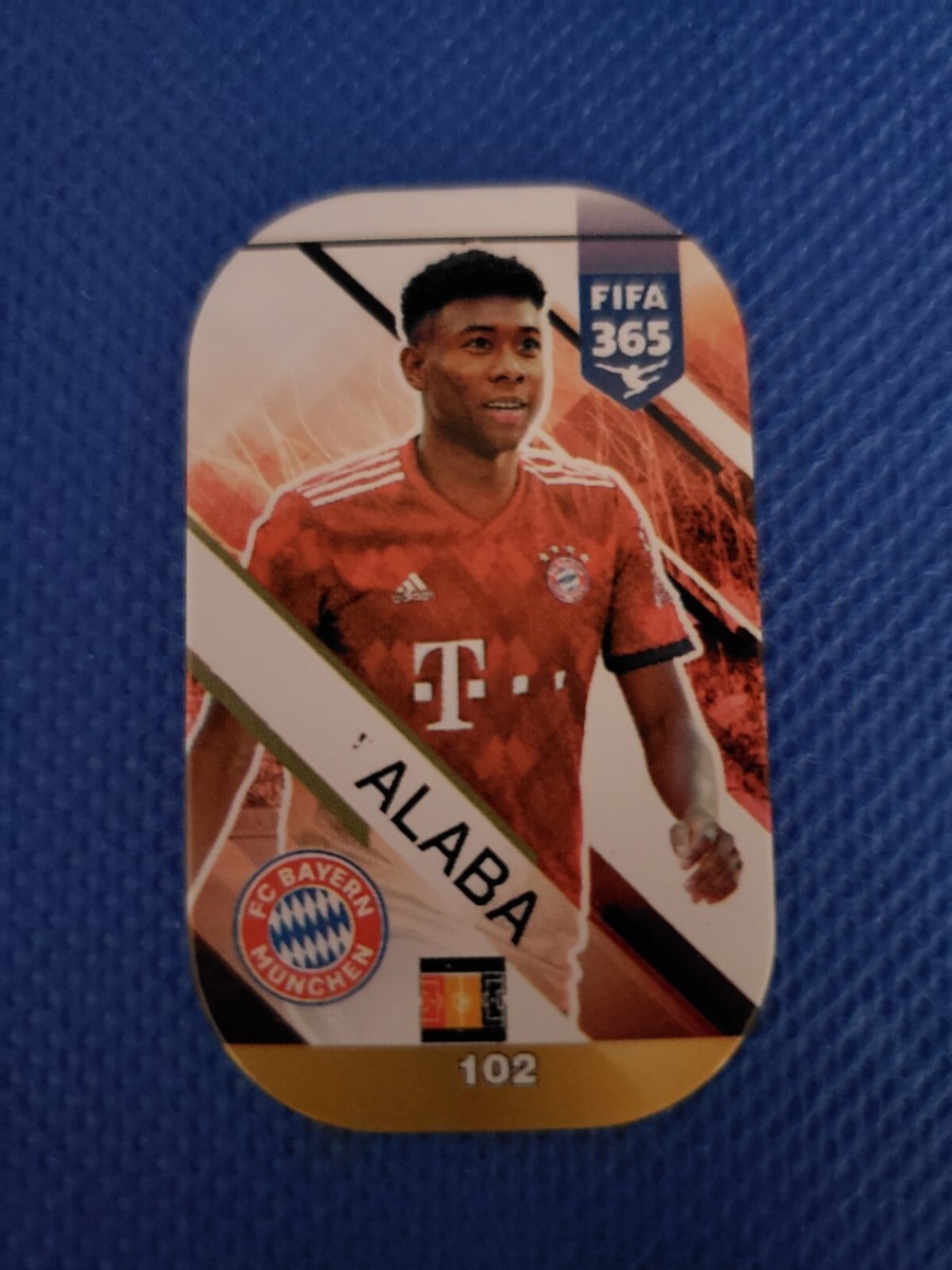 2019 XL Adrenalyn DAVID ALABA FIFA 365 Metal card FC BAYERN