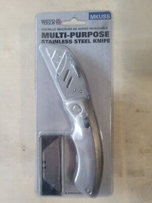 MATCO Tools Multi-Purpose Stainless Steel Knife MKUSS 