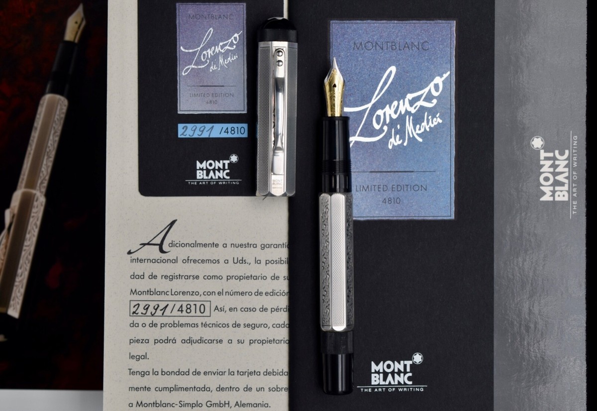 MONTBLANC 1992 Patron of Art Lorenzo De Medici Limited Edition