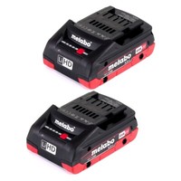 Metabo Akku Set 18V Mit 2X Akku Lihd 4,0Ah ( 625367000 )