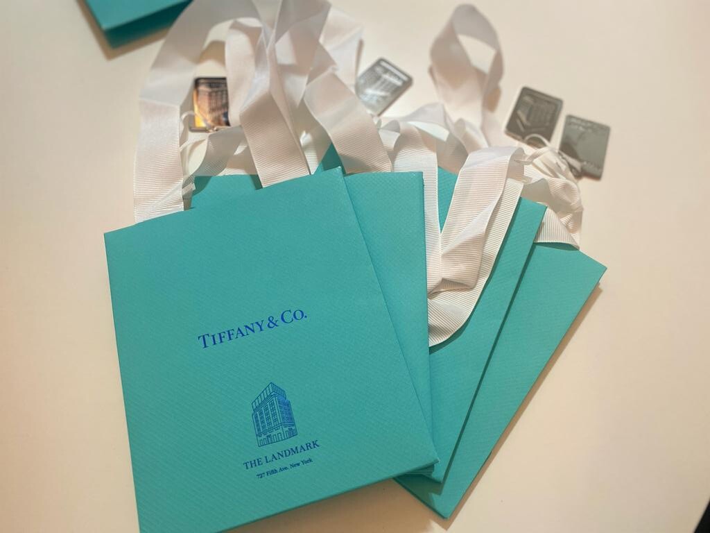 Tiffany & Co NYC Exclusive Fifth Ave Flagship VIP Gift Bag Tiffany & Co NYC Exclusive Fifth Ave Flagship VIP Gift Bag