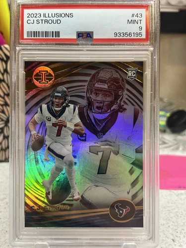 CJ Stroud 2023 Panini Illusions MISSING AUTO ERROR Very RARE Hobby Box Exclusive