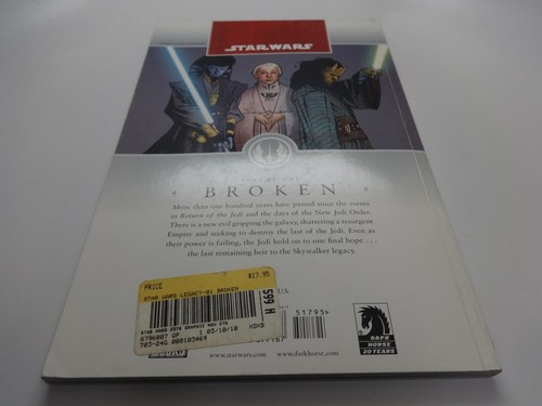 Star Wars Legacy Vol. 1 Broken 2007 Dark Horse Comics Reader Copy Mid Grade - Picture 11 of 18