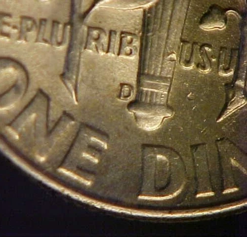 1946-D/D SE Roosevelt Silver Dime RPM 13 -Very Nice Ch BU Variety-c5740sdc1