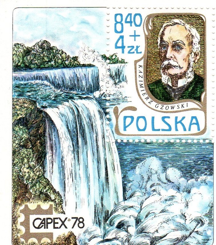 POLAND Scott # B135 KAZIMIERZ GZOWSKI (1978) CAPEX ' 78 Souvenir Sheet