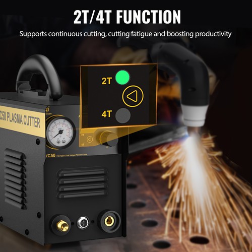 40A Air Plasma Cutter Contact Touch Pilot Arc Inverter 110V 220V Cutting Machine - Picture 2 of 7
