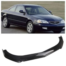 For Acura CL 1997-2003 GLossy Black Front Bumper Lip Spoiler Splitter Body Kits