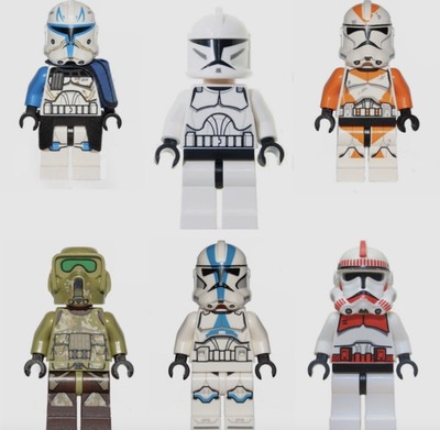 Lego Star Wars- YOU CHOOSE-CLONE TROOPERS