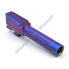 HGW Titan Match Grade Fluted Barrel for Glock 43 G43 9mm Violet PVD