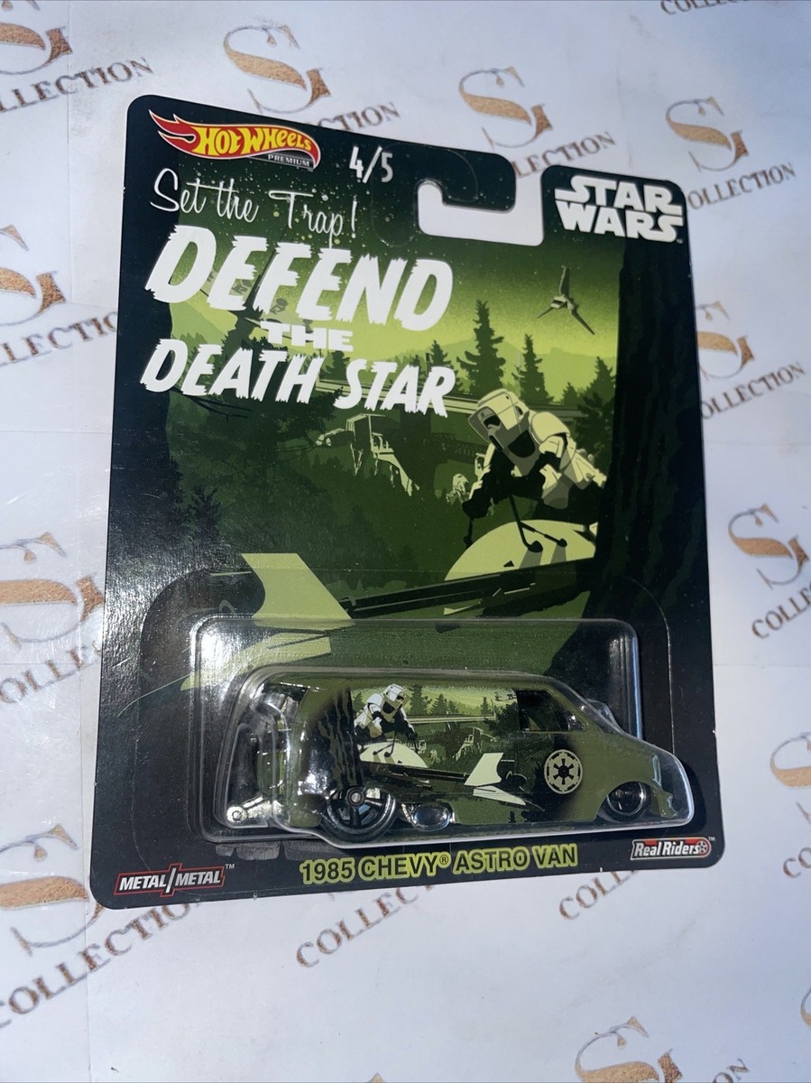 Hot Wheels Star Wars Defend the Death Star 1985 Chevy Astro Van