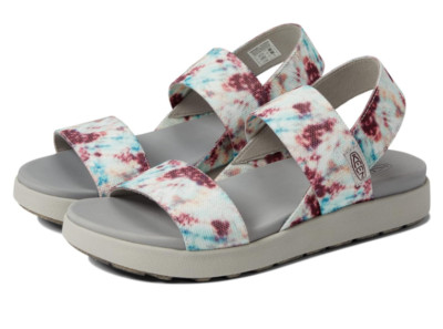 Keen Women's Elle Backstrap, Style 1026043, Color Andorra/Tie Dye, Size 11