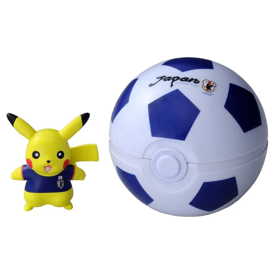Pokemon Monster Collection Pikachu Japón National Soccer Football Team Ver. N... - Imagen 2 de 4