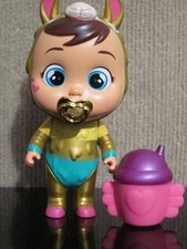 Cry Babies Magic Tears Golden Edition Dreamy w/Pacifier  Bottle Doll 5"