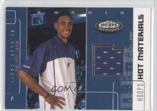 2002-03 Hoops Hot Prospects Hot Materials Jared Jeffries #HM-JJ 0q0