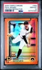 2025 Topps Chrome - Paul Skenes #300 True Orange Refractor 8/25 PSA 10 POP 1