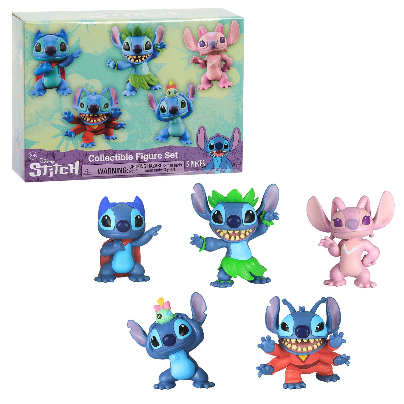 STITCH Disneys Lilo Sammelfigurenset 5-teilig 76 cm groe Sammelfiguren zum S 4890₽