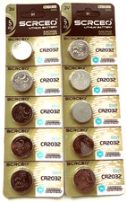 10 PACK CR2032 3V LITHIUM BATTERY GOOD EXPIRE 12/30 DL2032 ECR2032 SB-T51