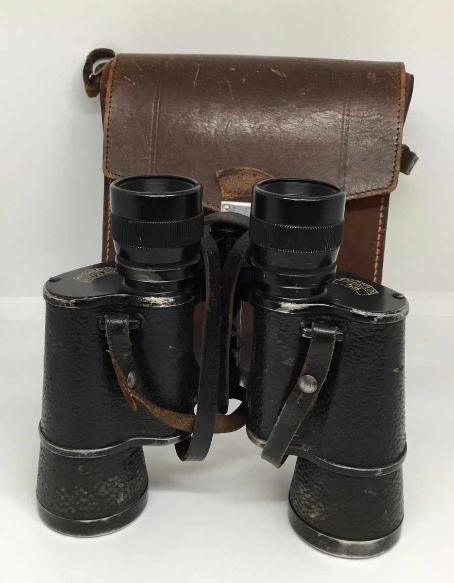 Vintage Binoculars Krombach Wetzlar 7 x35 Germany N.102286 Black