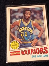 1977-78 Topps Basketball - #89 Gus Williams - Golden State Warriors VG-EX 