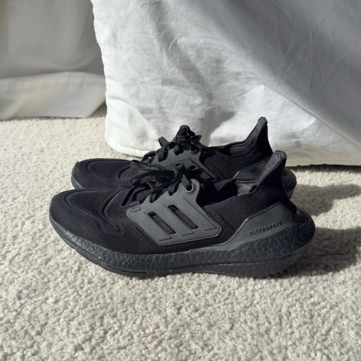 adidas UltraBoost 21 Triple Black W for sale | eBay