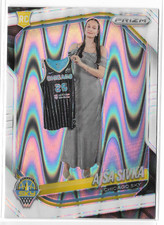 2025 Panini Prizm WNBA White Seismic #85 Ajša Sivka RC Chicago Sky