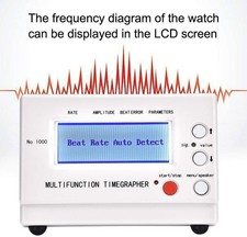 No.1000 Weishi Timegrapher Mechanical Watch Timing Machine Multifunction NEW