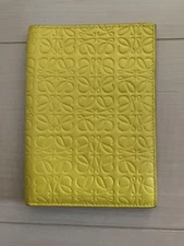 Loewe Wallet Super Passport Case Repeat Anagram Yellow Limited Edition 2509TK