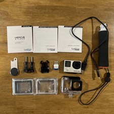 GoPro HERO 4 Silver Action Camera Plus Accessories