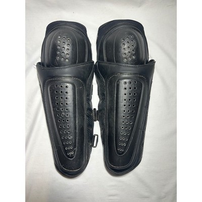 Icon Field Armor Motorcycle Shin & Knee Guards Black Riding protection Leg Armor