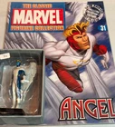 Eaglemoss Marvel #31 Angel Figure and Magazine
