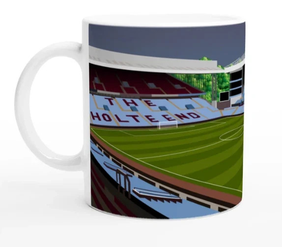 Aston Villa FC Mug Stadium Ceramic Tea Coffee Mug Official Licensed