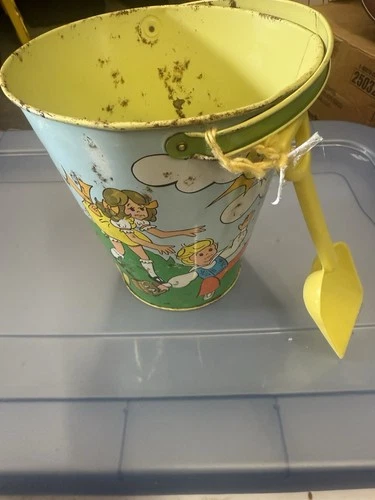 Vintage Kids  Sand Pail Bucket Ohio Art